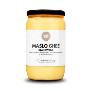 MASŁO GHEE klarowane 700 ml Czysty Łyk