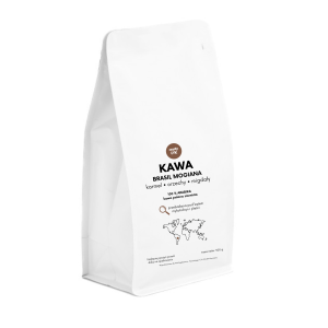 KAWA ziarnista Brasil Mogiana 500 g Czysty Łyk