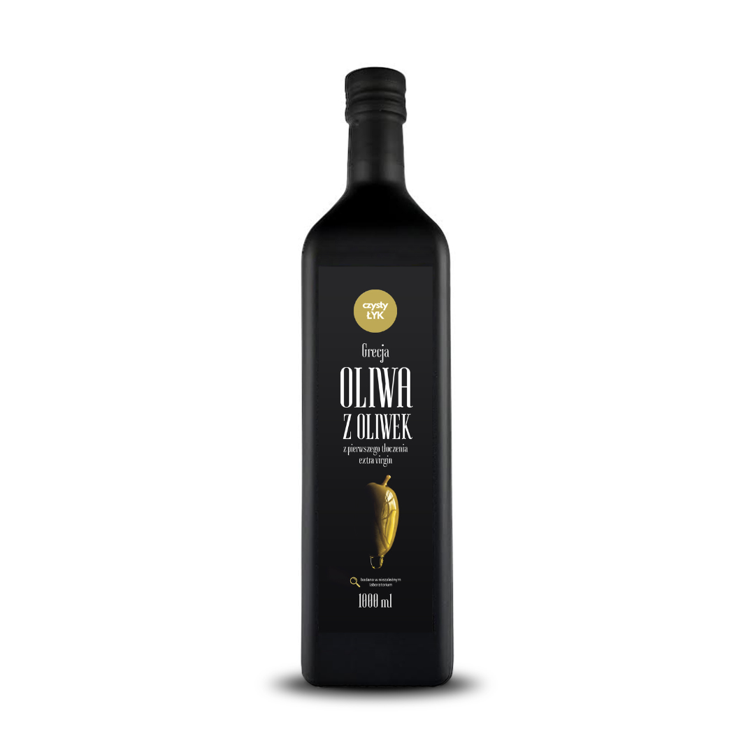 Oliwa z oliwek extra virgin BIO – Grecja, 1 l | Czysty Łyk