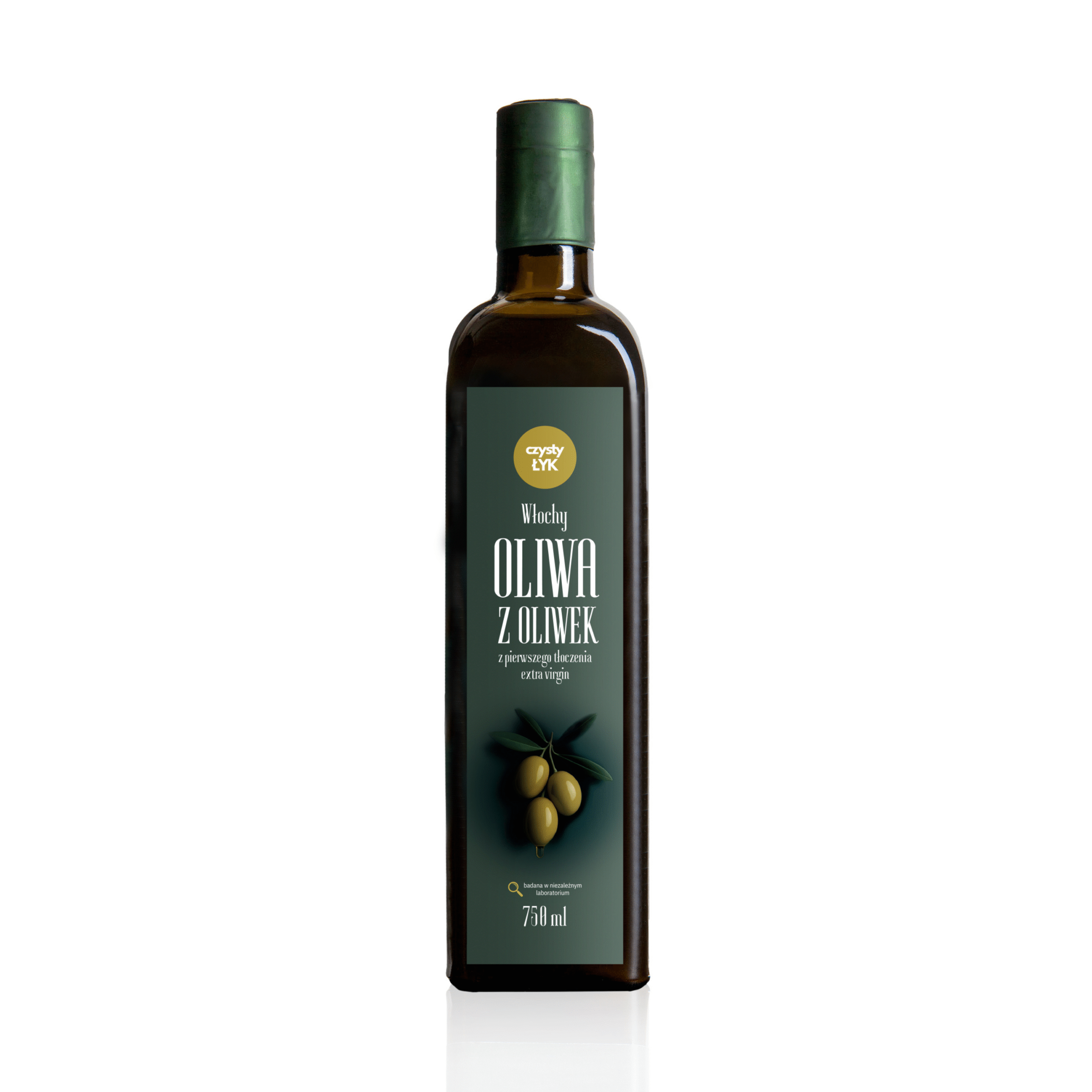 Oliwa z oliwek extra virgin – Włochy, 750 ml | Czysty Łyk