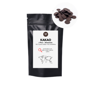 Kakao z Peru – 100 % pasta kakao 250 g Czysty Łyk