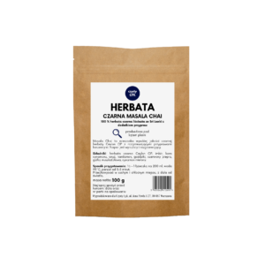 Herbata czarna MASALA CHAI z dodatkiem przypraw 100 g