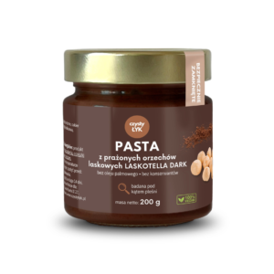 Pasta orzechowa z kakao i wanilią Laskotella Dark | Czysty Łyk